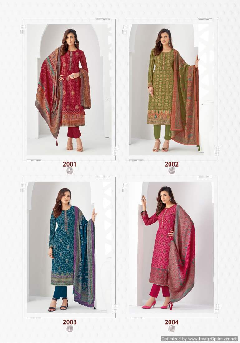 Pushpa Vol 2 By Suryajyoti Modal Embroidery Dress Material Wholesale Market In Surat
